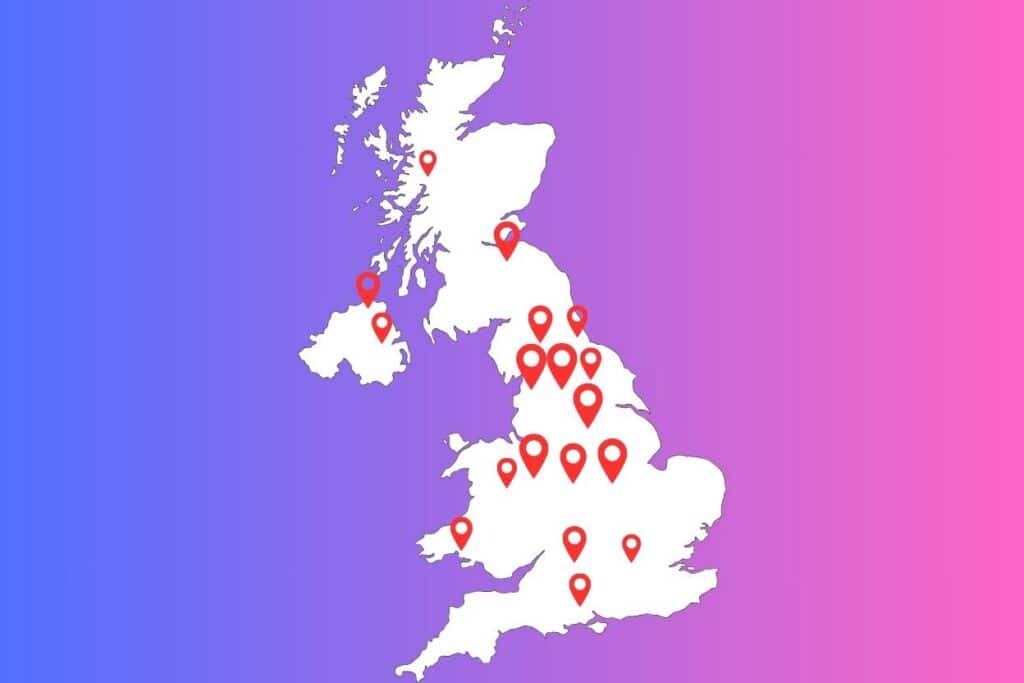 Clinic Locations Across The Uk