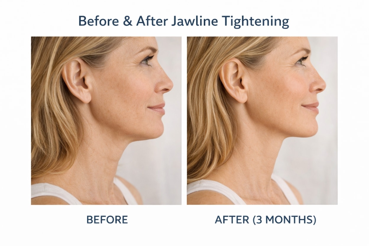 Before And After Jawline Tightening