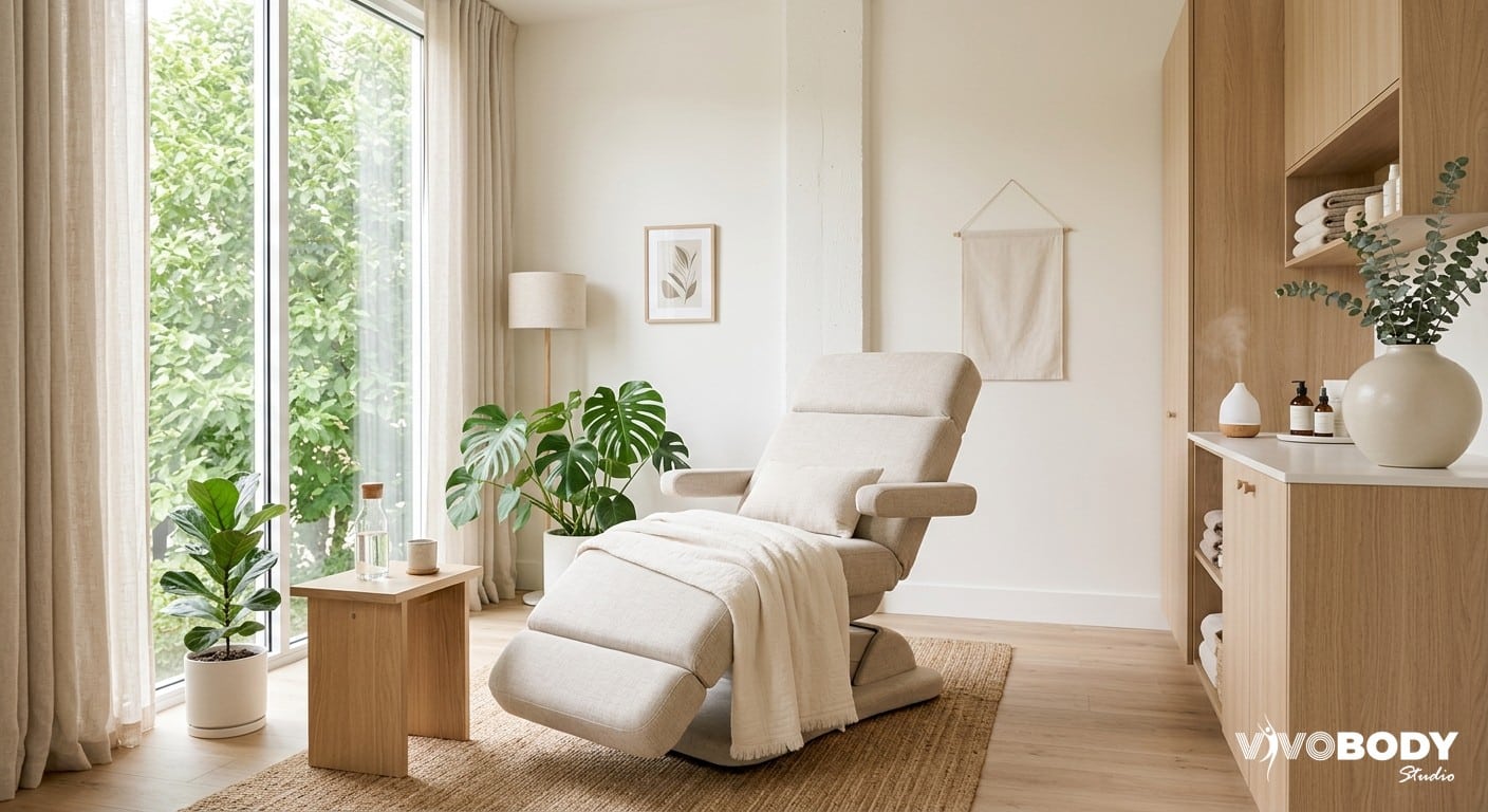 Modern wellness clinic interior representing professional body contouring care
