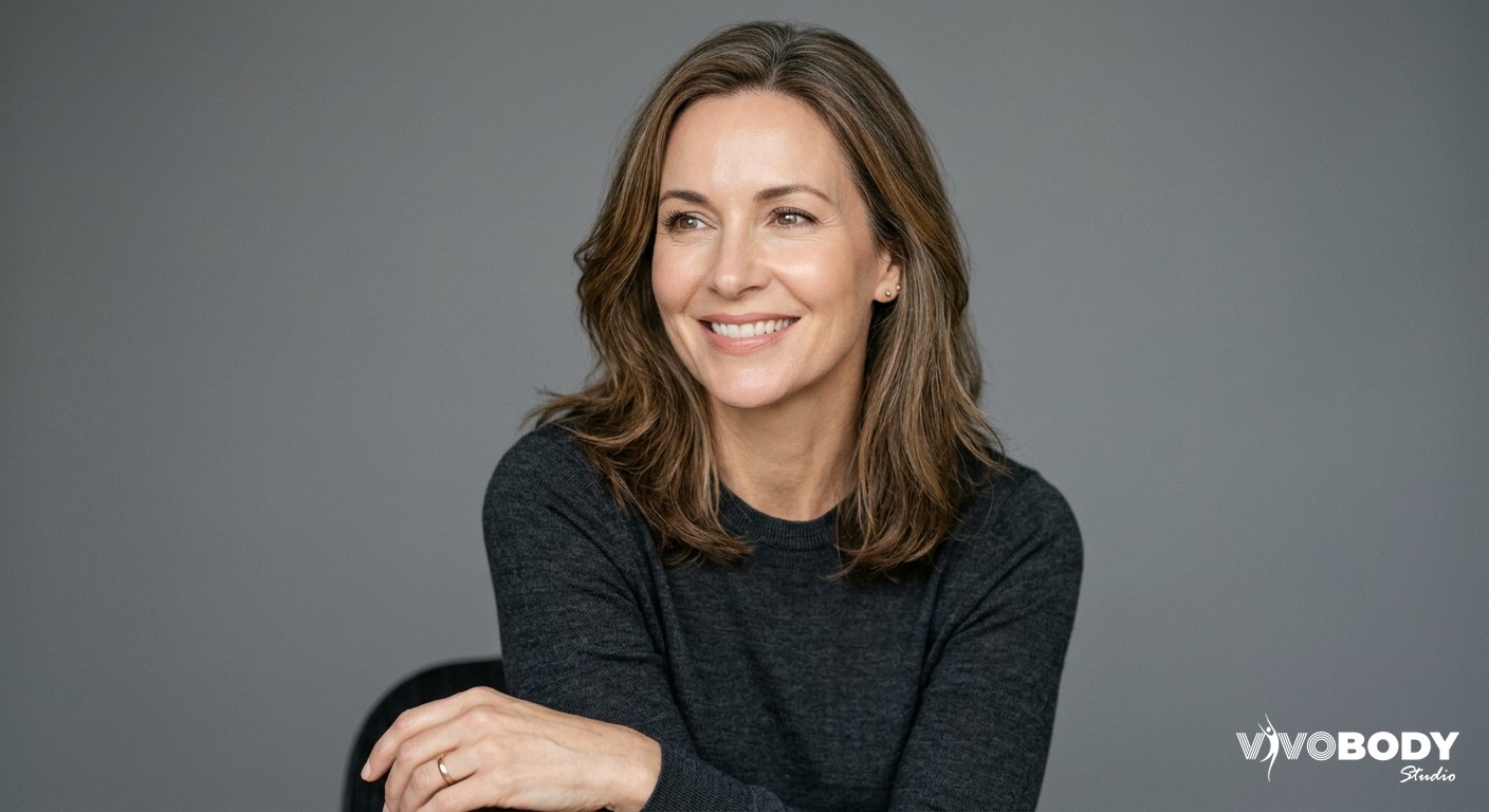Woman with healthy, naturally radiant skin representing realistic results from non-surgical skin tightening