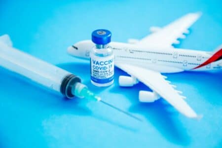 Covid Vaccine and Airplane Model