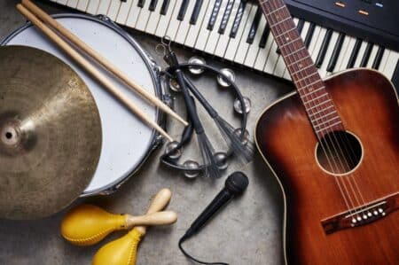 An Assortment of Musical Instruments