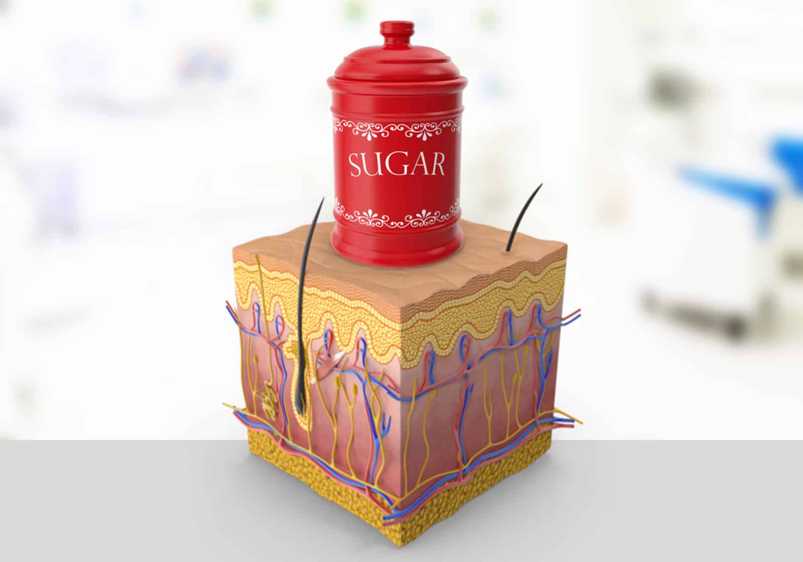 Effects of Sugar on the Skin VIVO Body Studio