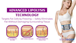 Best weight loss treatment in Dubai at VIVO Clinic, reducing fat cells through controlled cooling